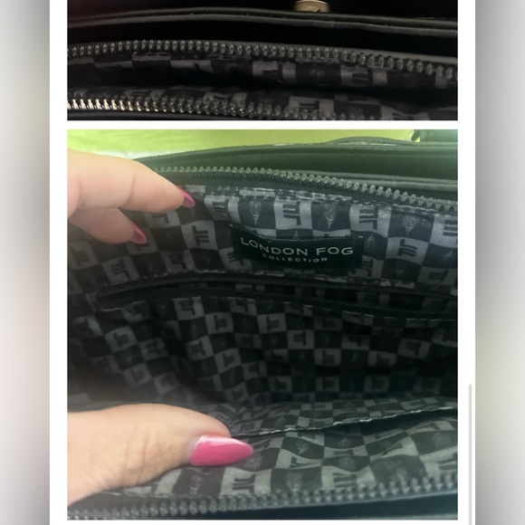 London Fog Black Women's Backpack - Picture 2 of 4